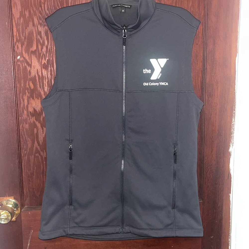 YMCA Grey Tank Top Zip Up